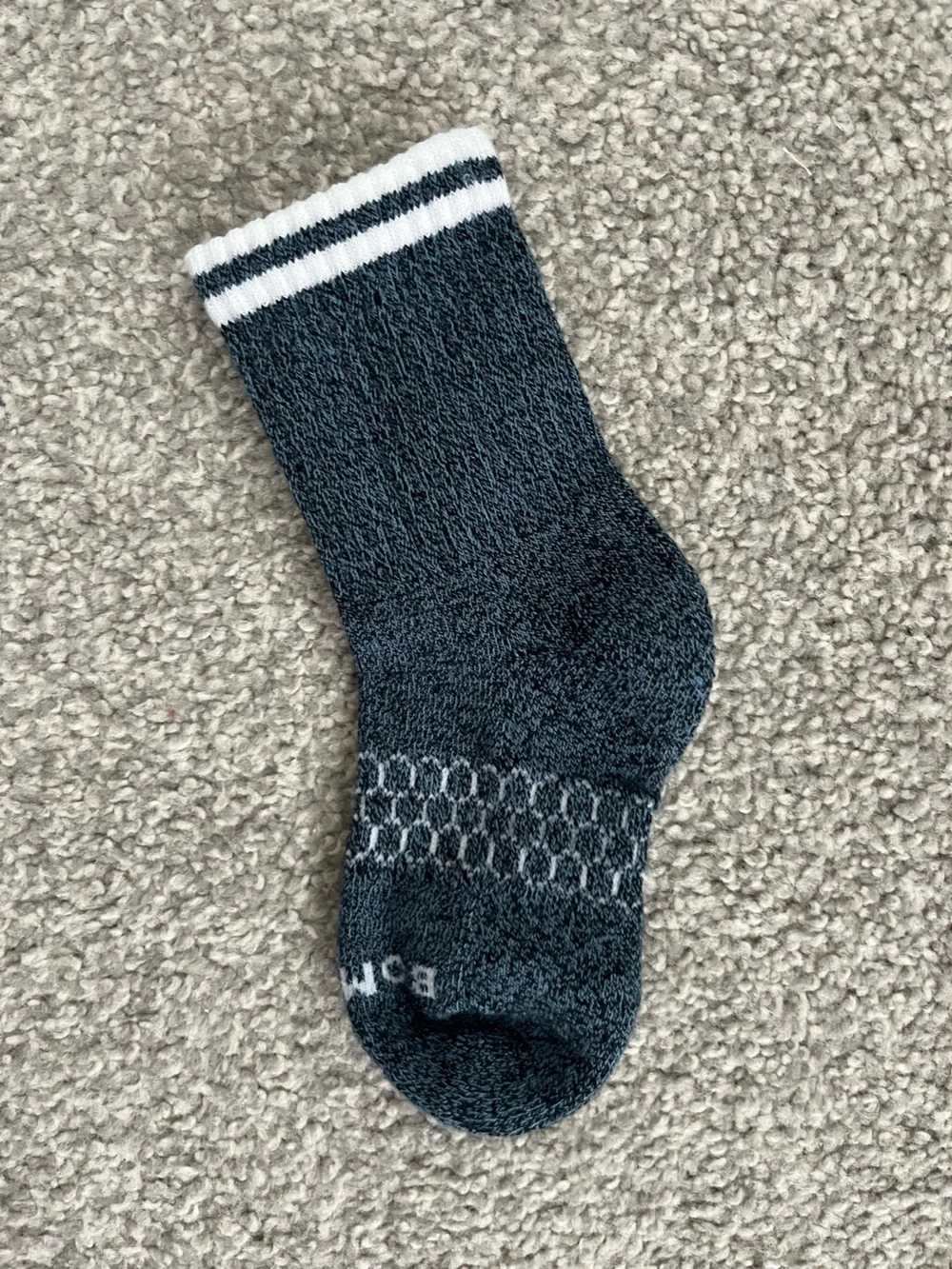 NWOT Bombas Captain America Gray Blue Ankle Socks Toddler Boy 2 Pair